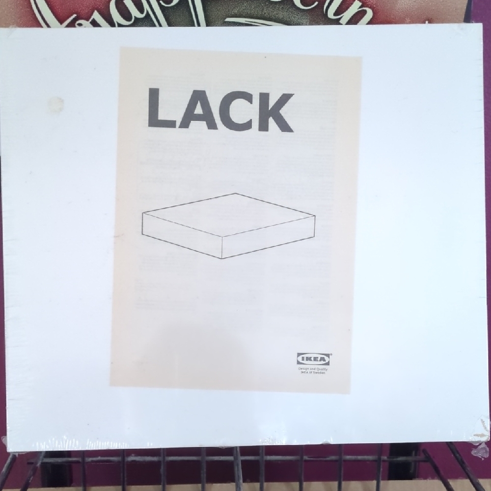 IKEA LACK Shelf in Bright White